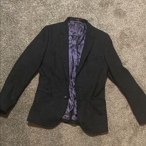 Charcoal blazer Ted Baker